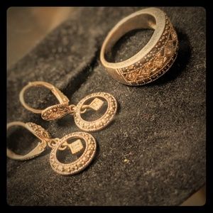 Ring and earring set